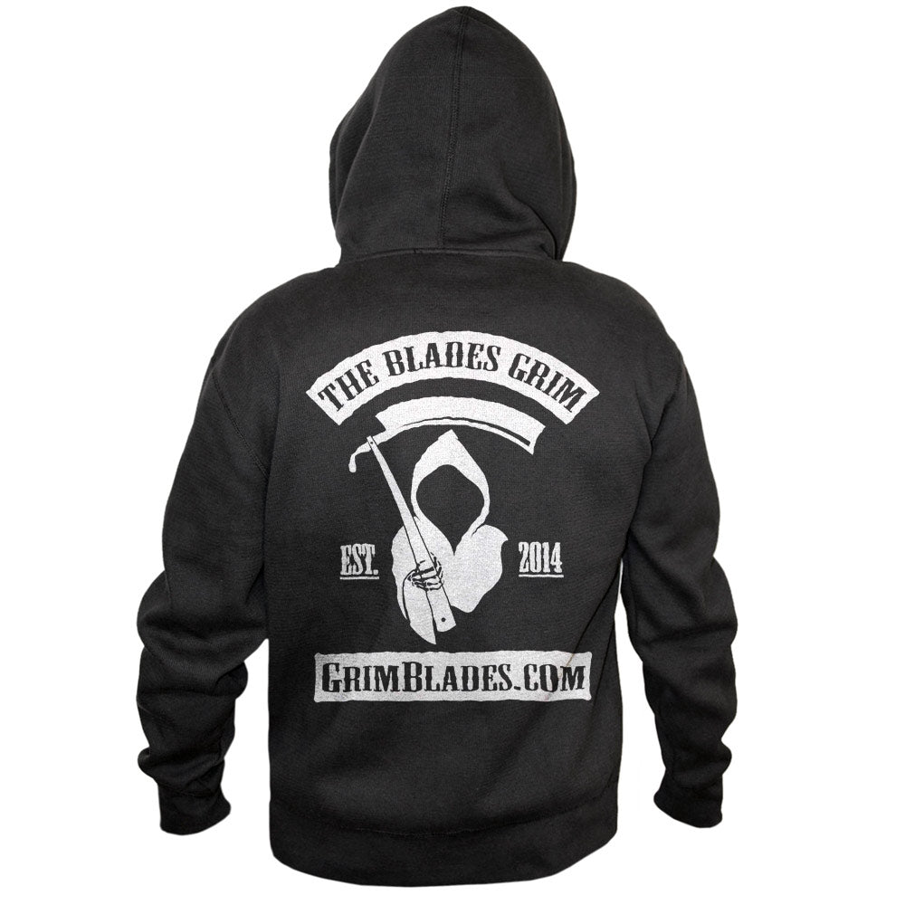The Grim Blades Hoodie With Print