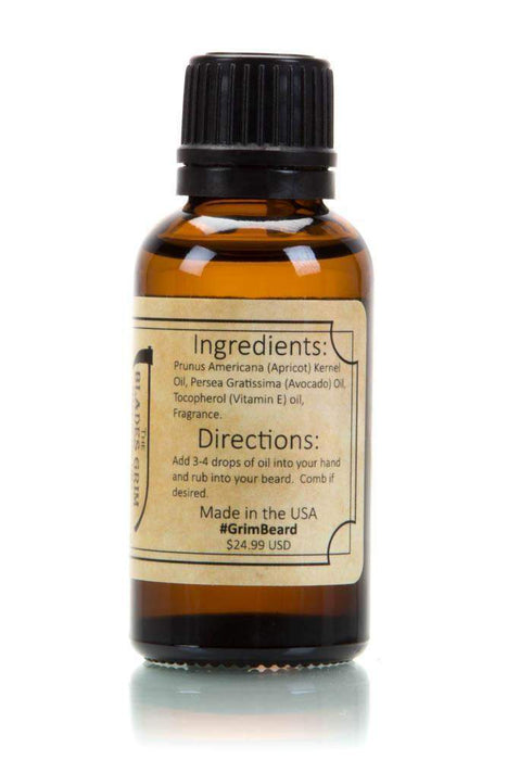 Cinder Beard Oil - By The Blades Grim-