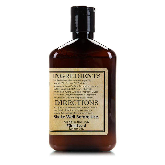 Smolder Beard Wash - By The Blades Grim-