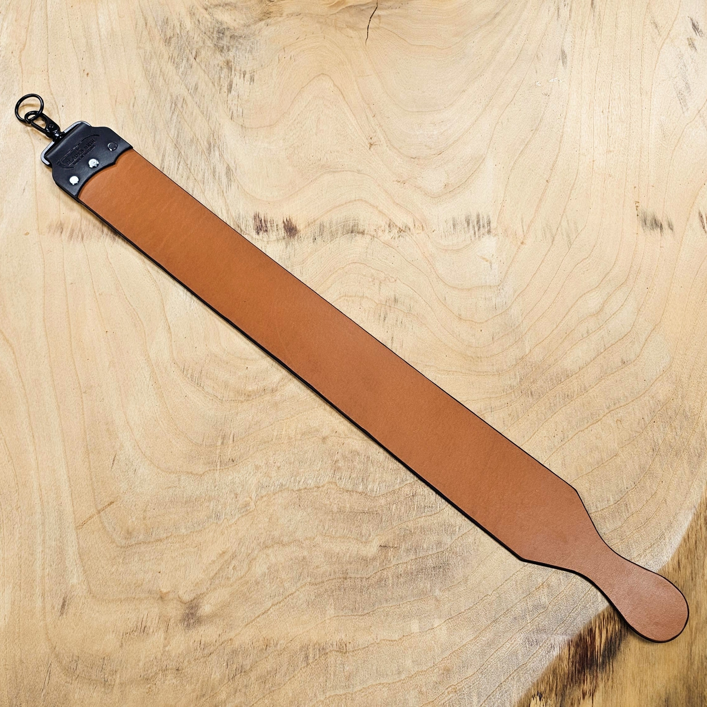 Classic Leather Strop With Handle, In stock!