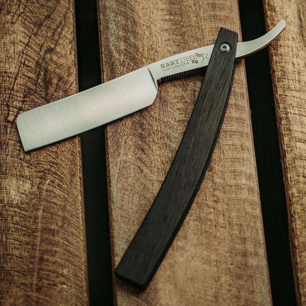 Hart Steel 6/8 Square Point Straight Razor - ClassicShaving.com — Grim ...