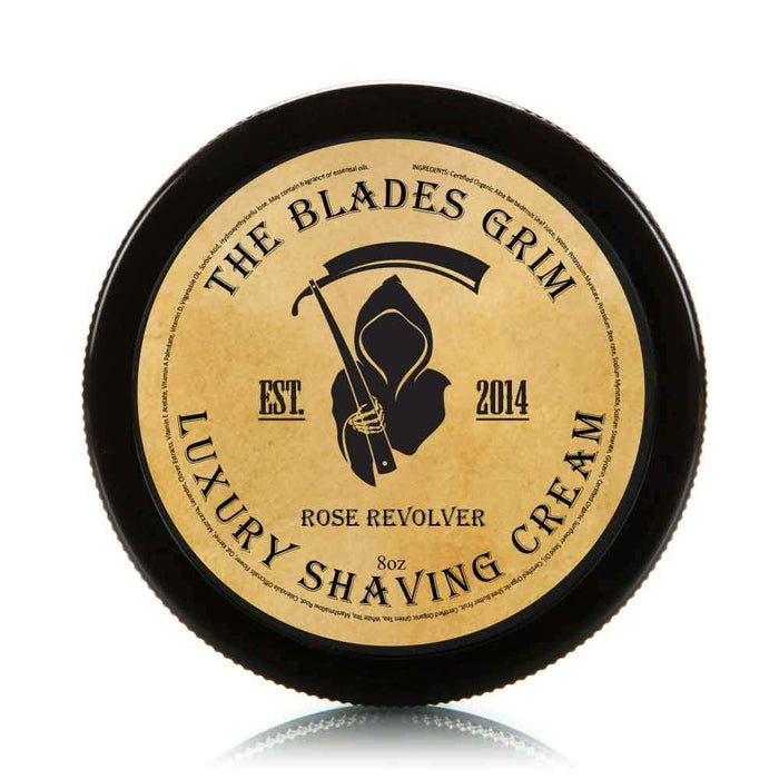Rose Revolver - The Blades Grim 8 oz Luxury Shaving Cream