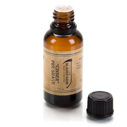 Cinder Pre-Shave Oil - By The Blades Grim-
